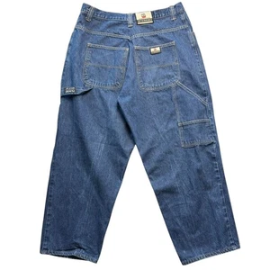 Vintage Iceberg Men's 34x29 Donald Duck Carpenter Jeans 90s Designer RARE - Picture 1 of 8