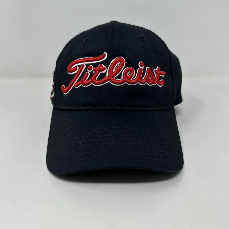 Gorra de golf Georgia Bulldogs gorra para hombre espalda a presión negra Titleist golfista bordada Foto 1 de 4