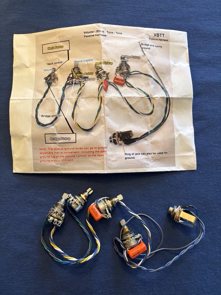 Arnés de graves pasivos — ¡VBTT con cable y listo! Foto 1 de 2