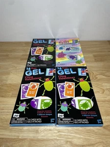 Menge 3 16 Bugs Gel Cling Valentinskarten + Gele 4 verschiedene Designs + Einhorn - Bild 1 von 14