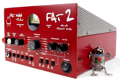 TL Audio Fat Man FAT2 Tube Compressor Mic Preamp +Top Zustand + 1,5J. Garantie - Bild 1 von 4