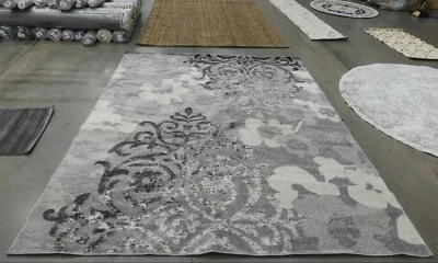 Alfombra PLATA/MARFIL 8' X 10' Roscas Tiradas, Precio Reducido 1172612096 ADR114B-8 Foto 1 de 4
