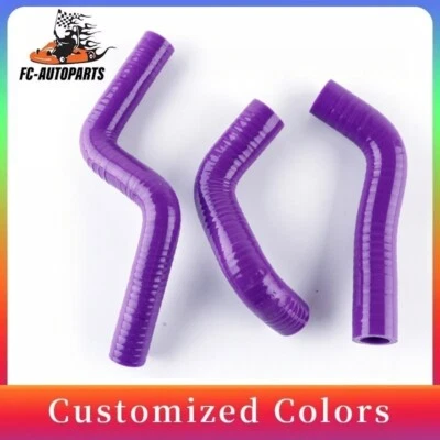 Kit de manguera púrpura refrigerante radiador silicona para Kawasaki KX85 KX100 2014-2017 2016 Foto 1 de 4