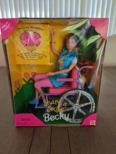 Barbie Condividi un Sorriso Becky Barbie Bambola con Sedia a Rotelle Edizione Speciale - Foto 1 di 4