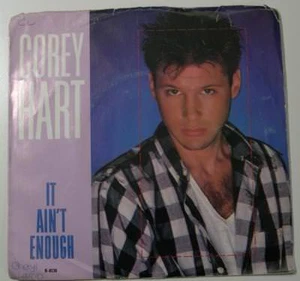 COREY HART - It Ain't Enough / Araby (45 RPM Single, 1983) VG+ - Picture 1 of 1
