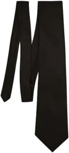 Mens Black Tie For Funeral Wear - Pack of 100 - Picture 1 of 1
