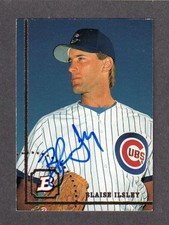 1994 BOWMAN #188  Blaise Ilsley  CHICAGO CUBS  SIGNED AUTOGRAPH AUTO COA