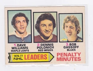 1977 O-Pee-Chee - Williams, Polonich, Gassoff LL - #4 - (crease) - Picture 1 of 2