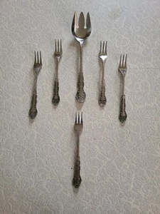 National Stainless Silverware Flatware Cocktail and Serving Fork Set - Picture 1 of 4