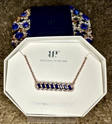 Collar BP Bomb Party RBP8168 Creado en Laboratorio Zafiro Oro Rosa Septiembre 2024 Foto 1 de 4