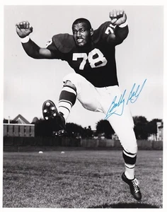 Bobby Bell NFL Hall of Fame, 1969 Chiefs Super Bowl Champ SIGNED 8x10 AUTOGRAPH - Picture 1 of 1