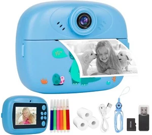 Appareil Photo numérique Enfant HD 1080p Appareil Photo instantané pour Enfan... - Zdjęcie 1 z 7