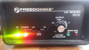 Lectrosonics FREEDOMIKE VHF Reciever R170 - Picture 1 of 4