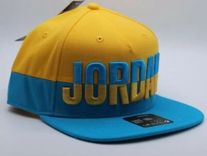NIKE JORDAN PRO POOLSIDE GRAPHIC SNAPBACK HAT CAP - CU6560-741 - UNISEX ONE SIZE - Picture 1 of 12
