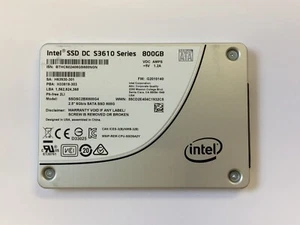 SSD Intel DC S3610 Series 800 Go SATA III 6G 2,5" SSDSC2BX800G4 - Photo 1/1