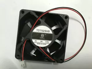1PZ DWPH TD7025HS 12V 0.40A 7CM Emmett ventola di raffreddamento asciugatrice # - Foto 1 di 2
