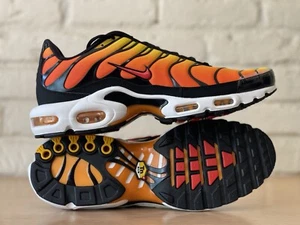 Nike Air Max Plus Sunset Orange Schwarz Weiß Laufschuhe HF0552-001 Herren Größe 13 - Bild 1 von 10