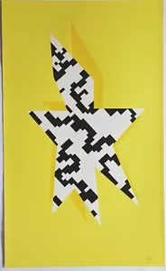 2 Serigraphien ALESSANDRO MENDINI STERN signiert 1989 Memphis Alchimia - Bild 1 von 4