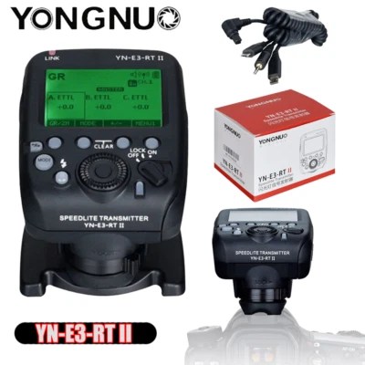 YONGNUO YN-E3-RT II TTL Radio Flash Trigger Transmitter For Canon SLR YN600EX-RT - Image 1 of 4