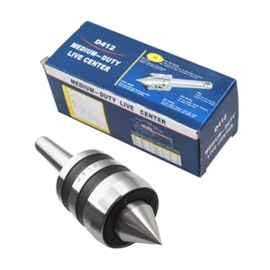 2MT Triple Bearing Spindle MT2 Live Center Morse Taper Lathe Milling CNC Chuck - Picture 1 of 15