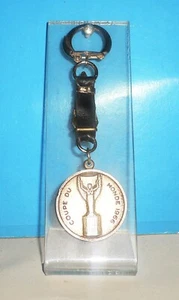 1966 FIFA World Cup England Football Souvenir Keychain "COUPE DU MONDE 1966"RARE - Picture 1 of 4