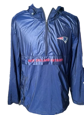 Chaqueta cortavientos Michael Strahan New England Patriots embalable para hombre XL Foto 1 de 4