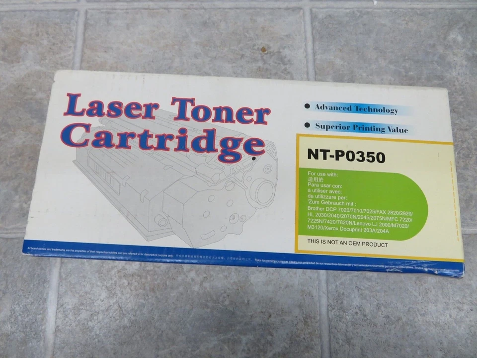 Cartucho de tóner láser NT-P0350 para Brother HL- 2030/2040, DCP 7020/7010, MFC 7720 Foto 1 de 1