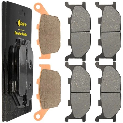 Pastillas de freno delanteras y traseras para Yamaha FZ6R 2009 2010 2011 Foto 1 de 4