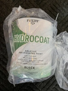 Pettit Hydrocoat Antifouling Paint, Black, Gallon 1184006 - Picture 1 of 1