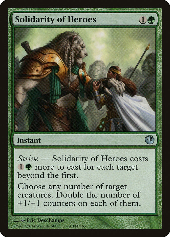 MTG Solidarity of Heroes  - Journey into Nyx #141 - Image 1 of 1