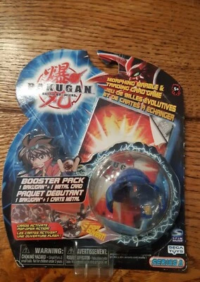 Винтажный набор бустеров Bakugan Battle Brawlers серия 1 новый из старых запасов - Изображение 1 из 4