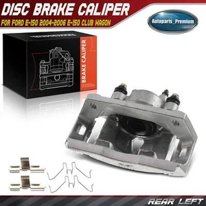 Brake Caliper with Bracket for Ford E-150 Econoline 2004-2006 Rear Left Driver - Picture 1 of 8