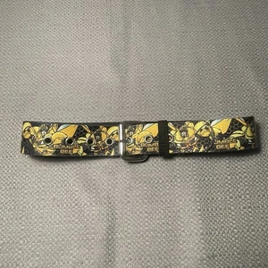 FABRIC Boys Belt Bumblebee Youth Yellow and Black - Picture 1 of 11