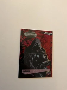 2015 Marvel Vibranium geschmolzene #/299 Shroud Karte 65 - Bild 1 von 2