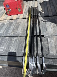 Ping G400 Irons Used 4,5,6,7,8,W Green Dot Alta CB Regular Flex - Picture 1 of 18