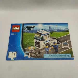 LEGO City 60044 Mobile Polizeieinheit Buch 1 NUR Anleitung 2014 - Bild 1 von 7