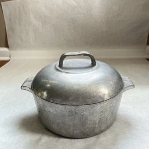 Vintage Wagner Ware Sidney O Magnalite 4248-M 5 Quart Dutch Oven w/ Lid - Picture 1 of 23