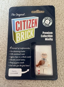 Minifigure Personnalisée Blocs de Construction Jouet Citoyen Brique Volaille Passionné KFC - Photo 1/10