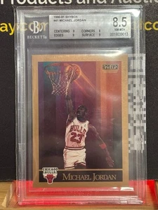 NBA 1990-91 Skybox 'Michael Jordan' #41 BGS 8.5 ( Sub Grades ) - Picture 1 of 2