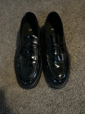 Mocasín H&M Penny negro para hombre talla 8,5 Foto 1 de 4