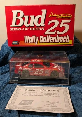 Revell Wally Dallenbach #25 Bud Monte Carlo Diecast réplica coleccionable 1:24 Foto 1 de 4
