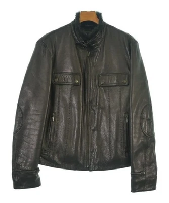 G･GUAGLIANONE Motercycle Jackets Black M 2200632090013 - Image 1 of 4