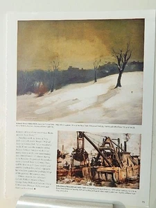 ROBERT HENRI ART PIECE ORIG VTG 2021 ADVERTISEMENT, - Picture 1 of 1