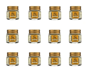 White Tiger Balm Ointment Thai Herbal Aroma Relaxing Massage Balm Pack 12 : 30g - Picture 1 of 1