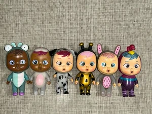 IMC Cry Babies Magic Tears Mixed Lot of 6 Play Dolls Toys 5" - Picture 1 of 13