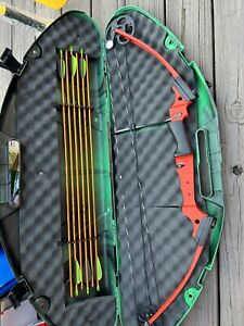 Genesis 10476 Original Compound Youth Bow, Right Hand - Orange With Case