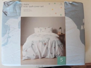 Target kids Quilt Cover Set 180 thread Ryley Single bed BNIP - Picture 1 of 5