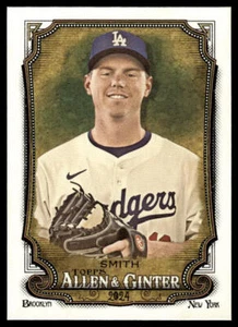 2024 Topps Allen & Ginter Will Smith #314 Short Print Los Angeles Dodgers SP - Picture 1 of 2
