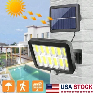 120000lm Solar Street Light Outdoor Commercial Waterproof Yard Garden Fence US - Picture 1 of 15