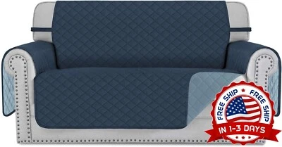 Funda Elastica Para Sofá Cubre De Plazas Protector Mascotas Forros Sofás Azul EE. UU. Foto 1 de 4